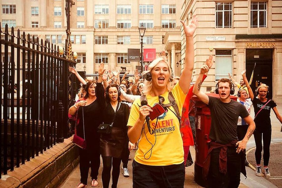 Liverpool: Silent Disco Adventure Tour - Arriving at The Club House