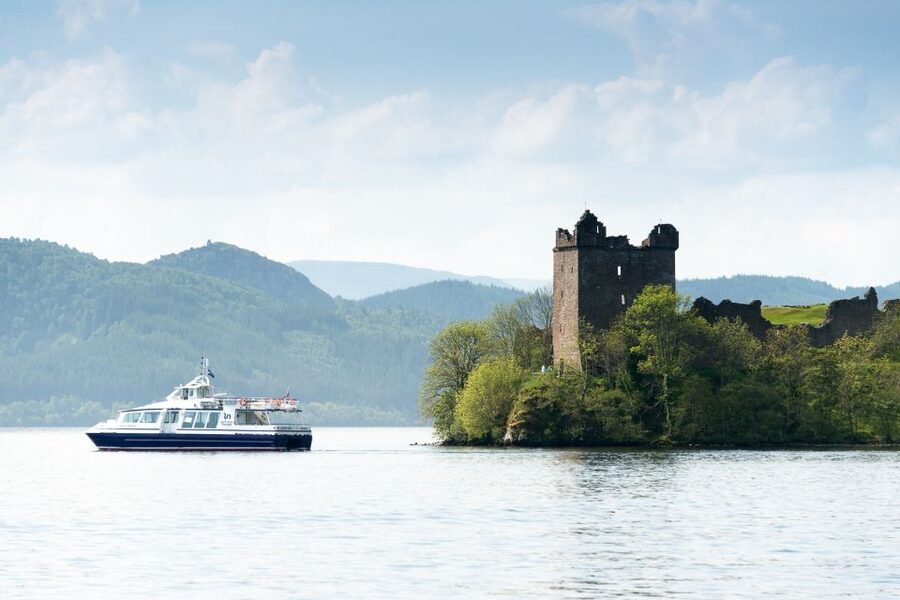 Loch Ness: Urquhart Castle Round-Trip Cruise - Crossing the deepest part of Loch Ness