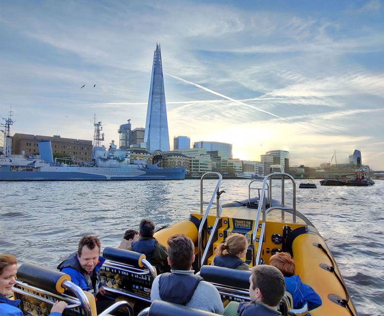 London: 20-Minute Tower RIB Blast from Tower Pier - A 20-minute Thames ride with two very different moods