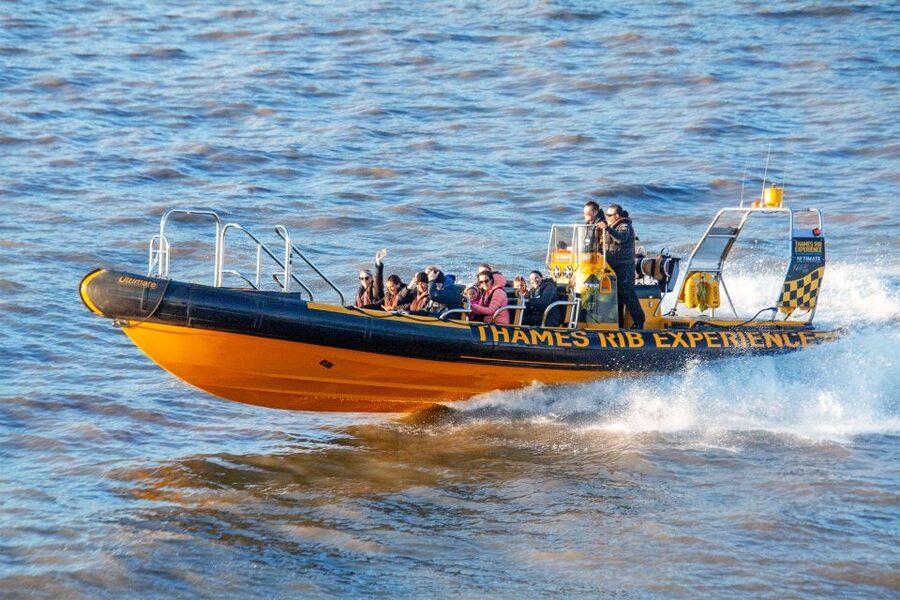 London: 20-Minute Tower RIB Blast from Tower Pier - The Shard and HMS Belfast: quick views, not long stops
