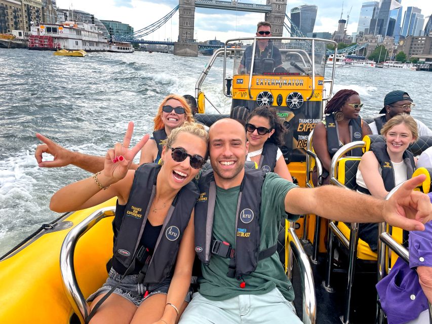 London: 70-Minute Thames Barrier Speedboat Tour - The opening stretch: Parliament, the London Eye, and South Bank