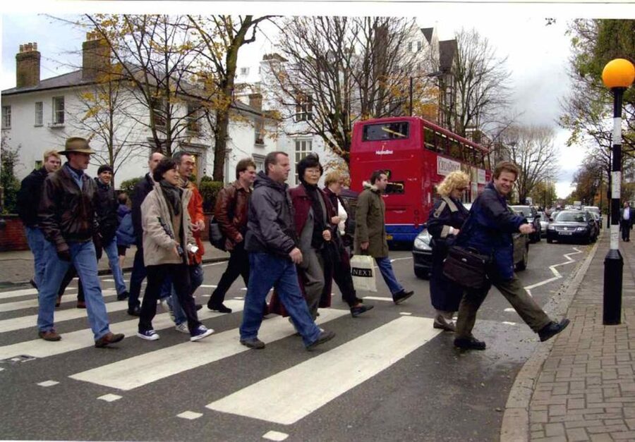 London: Beatles In My Life Walking Tour with Richard Porter - Re-creating the opening of A Hard Day’s Night