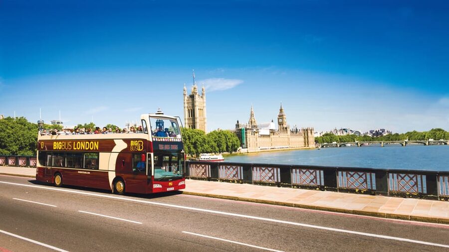 London: Big Bus Hop-on, Hop-off with Optional River Cruise - Start with the Red Route through Westminster