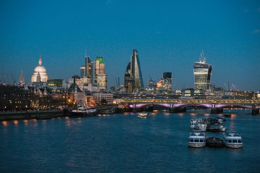 London: Big Bus Panoramic Evening Tour by Open-Top Bus - The Tower of London after sunset