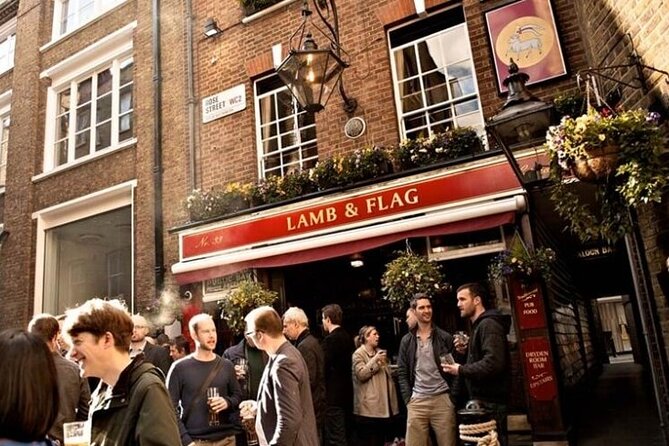 London Bike Tour: Landmarks, Secret Gems, Pub Stop & Street Art - The Lamb & Flag, a proper break in Covent Garden