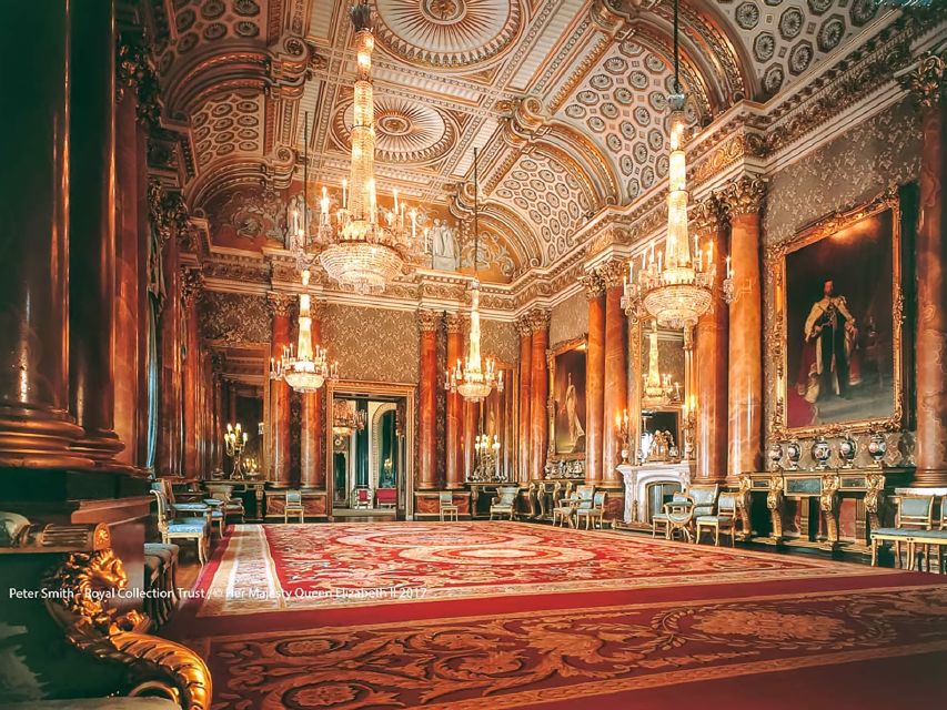 London: Buckingham Palace Entry & Changing of the Guard Tour - Entering Buckingham Palace State Rooms