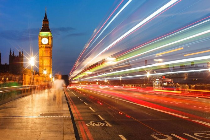 London by Night Sightseeing Open Top Bus Tour with Live Guide - Westminster Abbey, Big Ben, and the London Eye