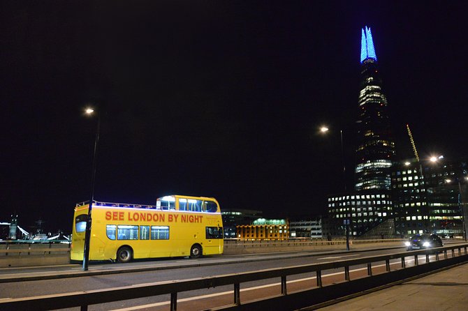 London by Night Sightseeing Tour - Open Top Bus - Tower Bridge supplies the classic London photograph