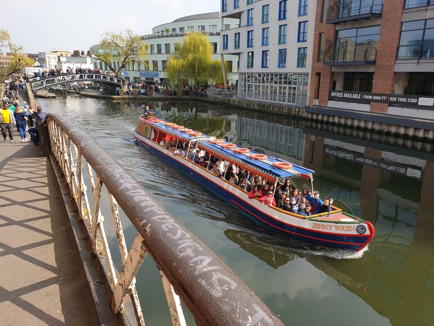 London: Canal Boat Ride on Camden Lock - Leaving Camden’s crowds behind