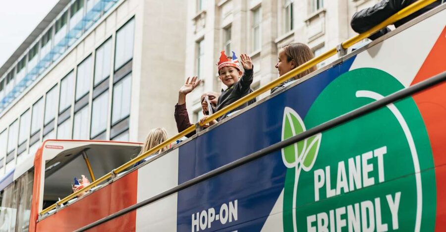 London: Children's Open Top Bus Tour - The London Eye, Big Ben, and Parliament