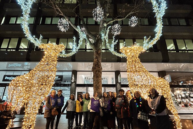 London Christmas Lights Guided Tour With Christmas Music - What this London Christmas walk is really like