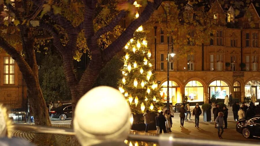 London: Christmas Lights Nighttime Bus Tour with Live Guide - Piccadilly Circus and the bright central streets