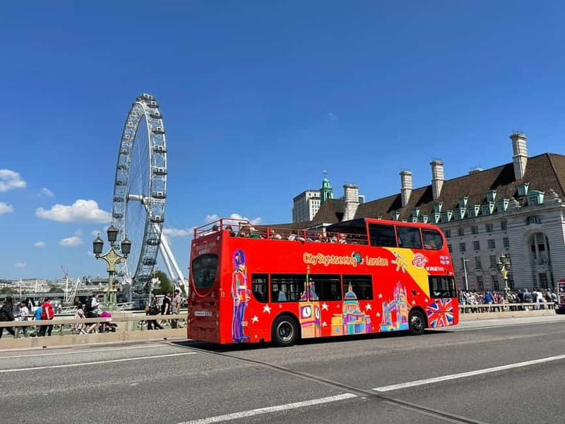 London: City Sights Hop-On Hop-Off Bus & Bookable Extras - Why this bus works well for a first London visit