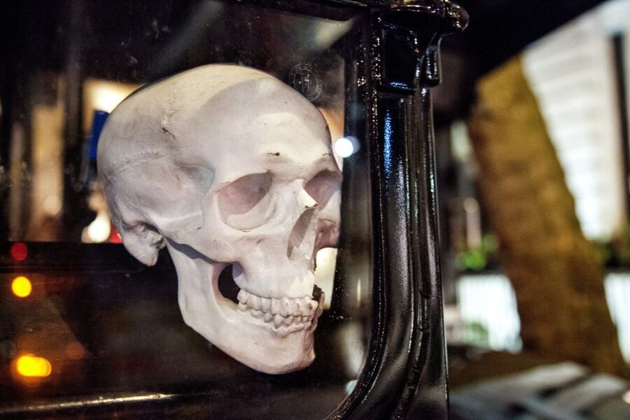 London: Comedy Horror Ghost Tour on a Bus - A vintage Necrobus with real character