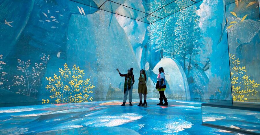 London: Entry Ticket to Frameless Immersive Art Experience - Entering FRAMELESS at Marble Arch