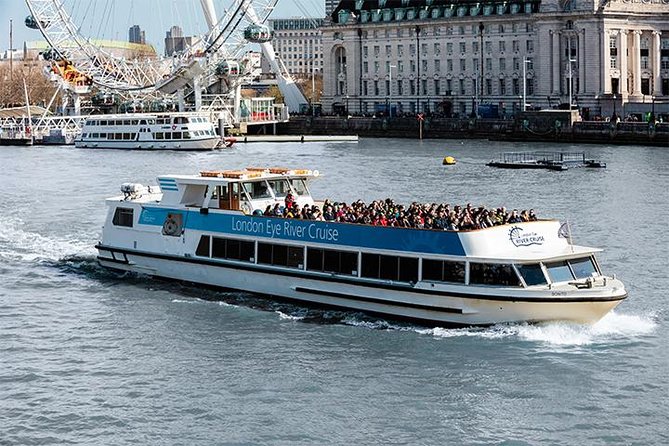 London Eye River Cruise and London Eye Ticket Option - Boarding the Thames cruise at the London Eye Pier