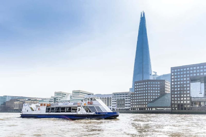 London: Fully Flexible River Thames Sightseeing Pass - The Tower pier and central London views