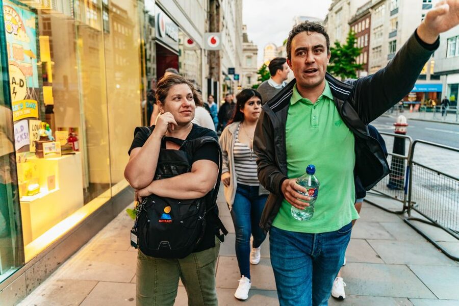 London: Ghastly Ghosts 2-Hour Walking Tour - The Royal Exchange and stories beneath the financial district