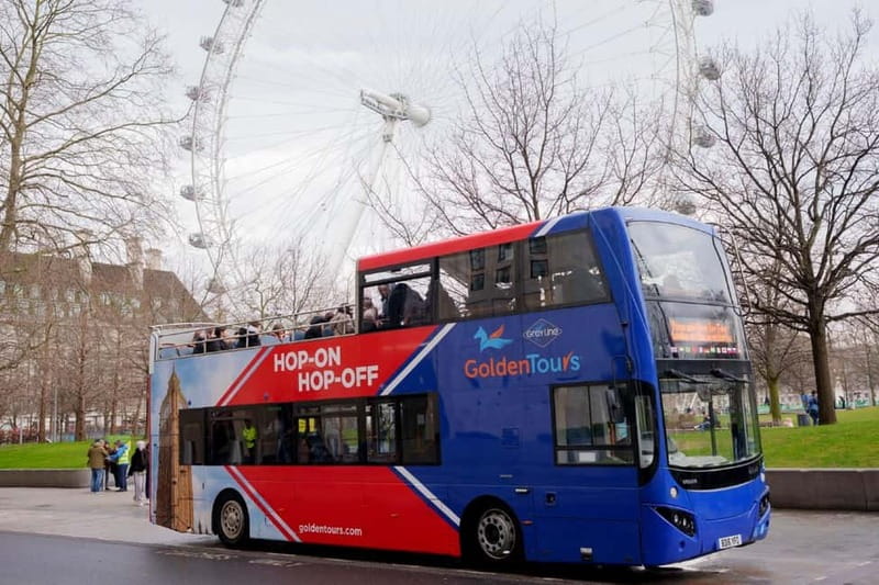 London: Golden Tours Gray Line Hop-on Hop-off Bus Tour - Key points to know before you ride