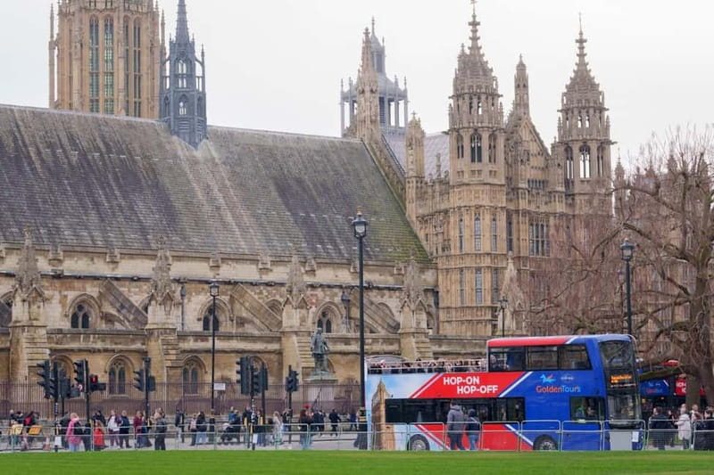 London: Golden Tours Gray Line Hop-on Hop-off Bus Tour - Red Route: Westminster, parks, and northern London