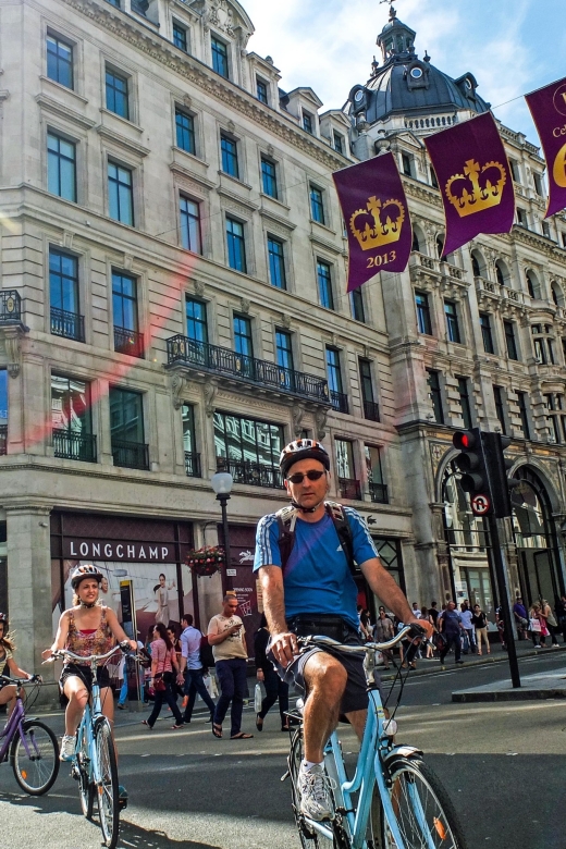 London: Guided Bike Tour of Central London - Waterloo Bridge and the best wide city views