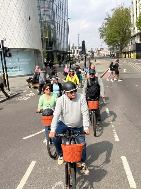 London: Guided E-bike Tour - Tower Bridge and the ride back to Blackfriars