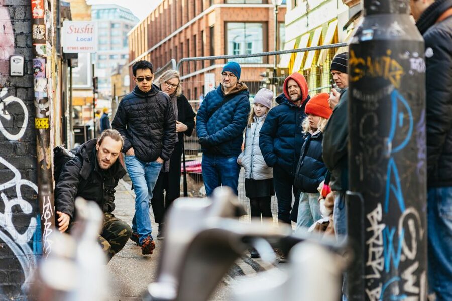 London: Half-Day Street Art Tour and Workshop - The two-hour walk through Spitalfields and Brick Lane