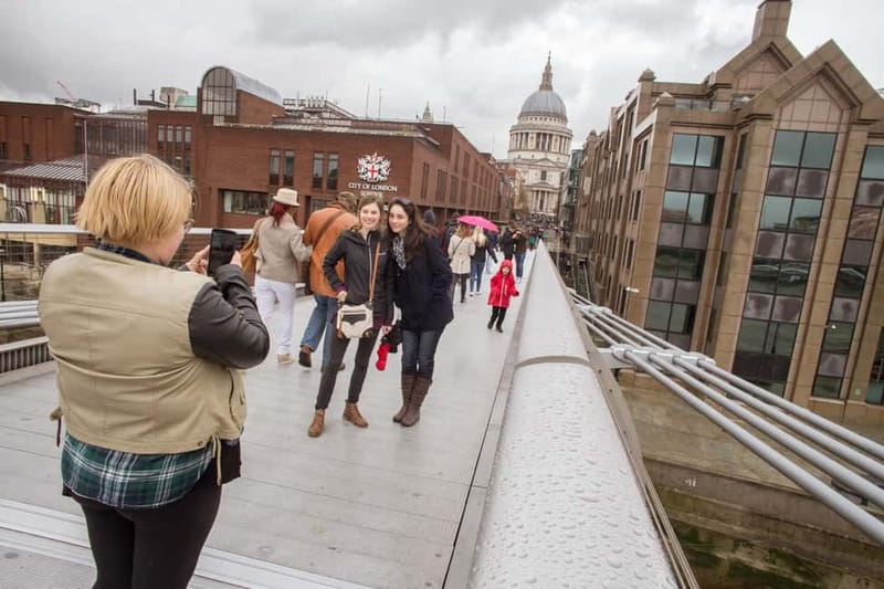 London: Harry Potter Small Group Walking Tour - Crossing Millennium Bridge Like a Death Eater