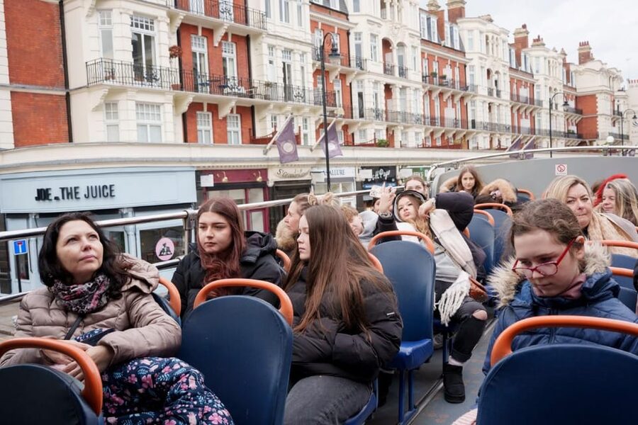 London: Hop-on Hop-off Bus Tour and Madame Tussauds Ticket - The Thames boat ride from Westminster to the Tower