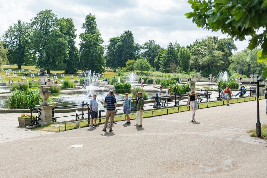 London: Kensington Palace Gardens Tour with Royal High Tea - Afternoon tea in the Orangery