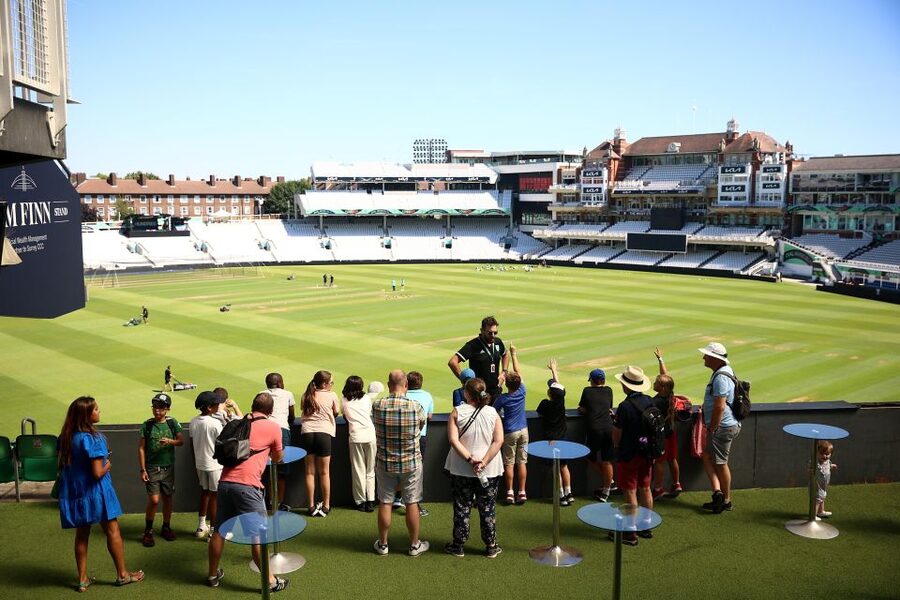 London: Kia Oval Cricket Ground Tour - The TMS studio and corporate dining area