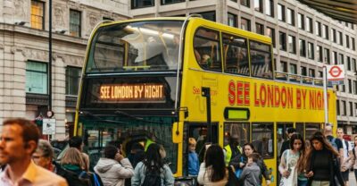 London by Night Sightseeing Open-Top Bus Tour