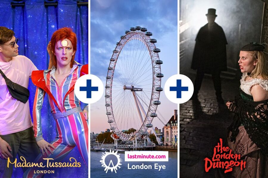 London: London Dungeon, London Eye, & Madame Tussauds Combo - Who will enjoy this package most?