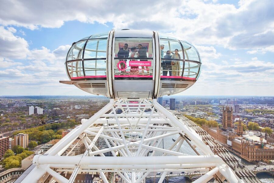 London: London Dungeon, London Eye, & Madame Tussauds Combo - Ride the London Eye for the city panorama