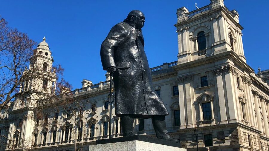 London: London in WW2 and Churchill War Rooms Entrance - Starting at Westminster Station