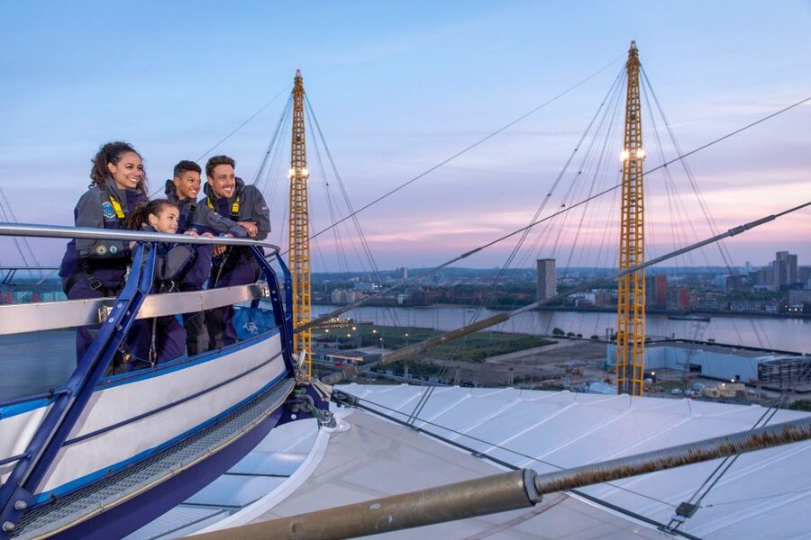 London: O2 Arena Rooftop Climbing Experience - How safe and difficult is the climb?