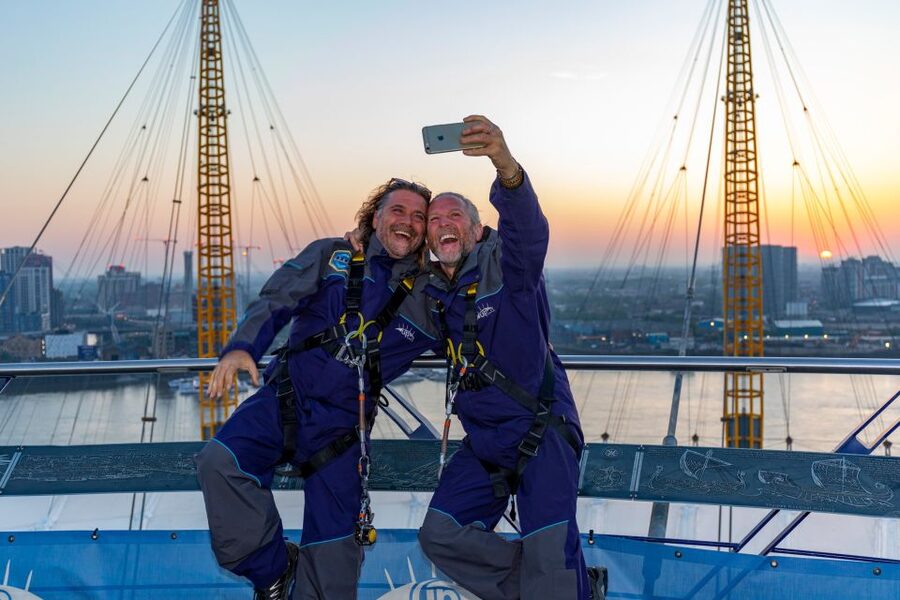 London: O2 Arena Rooftop Climbing Experience - Learning how The O2 was built