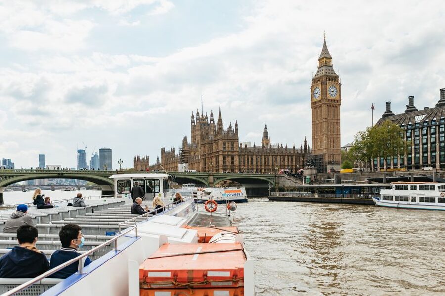 London: River Thames Hop-On Hop-Off Sightseeing Cruise - Boarding at Westminster and finding your seat