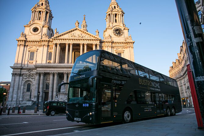 London Scenic Lunch Tour: A Gastronomic Adventure - A moving view, not a narrated sightseeing tour