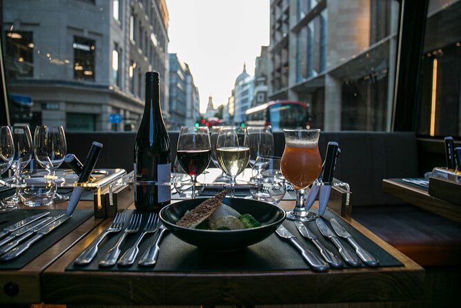 London Scenic Lunch Tour: A Gastronomic Adventure - What the sample menu tells you