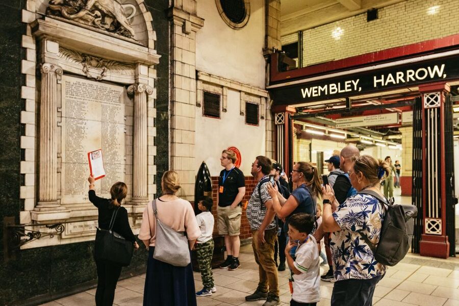 London: Secrets of the London Underground Walking Tour - From public station to public transport