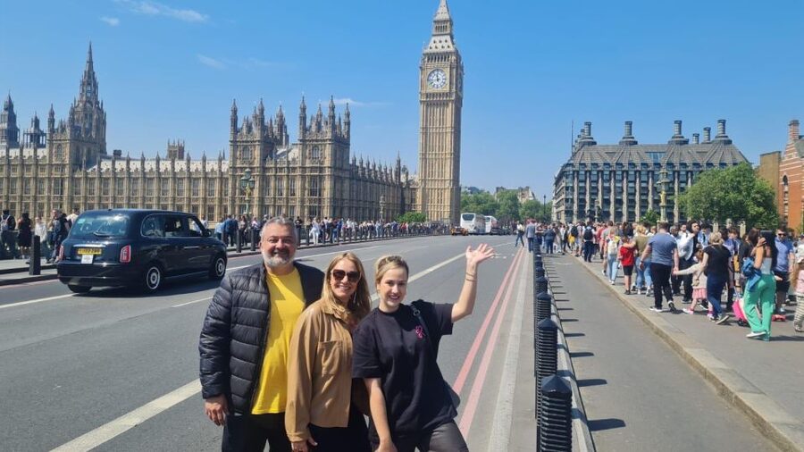 London: Sightseeing Black Cab Tour with Hotel Pickup - The London Eye and the Thames