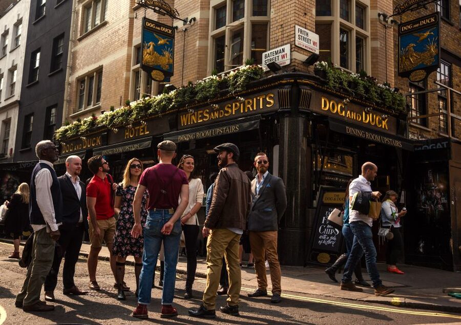 London: Soho Music and Historic Pubs Walking Tour - A social tour with plenty of banter