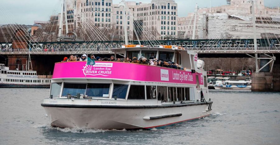 London: Thames River Cruise with Optional London Eye Ticket - Westminster Bridge and the Houses of Parliament
