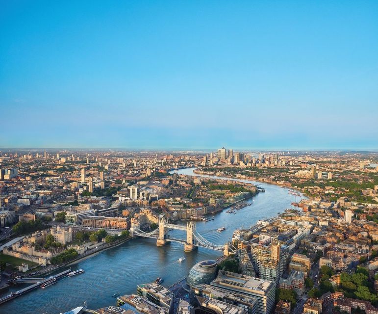London: The Shard Entry Ticket with Champagne - What happens as you rise above London