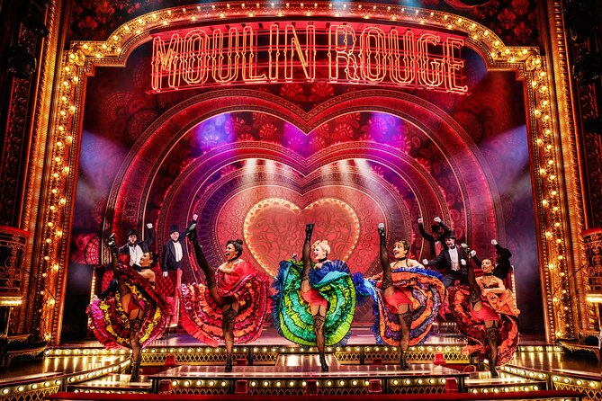 London Theatre: Moulin Rouge! The Musical - Entering the Piccadilly Theatre for Moulin Rouge