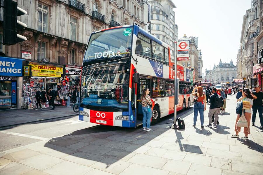 London: Tootbus Hop-on Hop-off with optional River Cruise - The City, the Tower, and Tower Bridge
