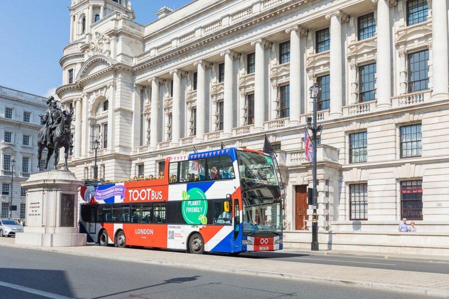 London: Tootbus Hop-on Hop-off with optional River Cruise - The audio guide and Tootbus app