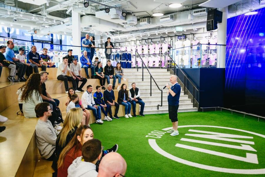 London: Tottenham Hotspur Stadium Tour - The first-team changing rooms and matchday route