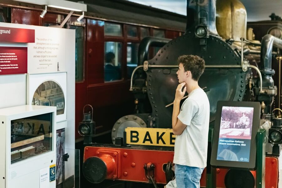 London Transport Museum Entrance Ticket - Driving an Elizabeth line train in the Future Engineer’s simulation